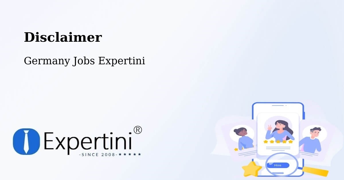 Disclaimer – Lemwerder - Germany Jobs Expertini