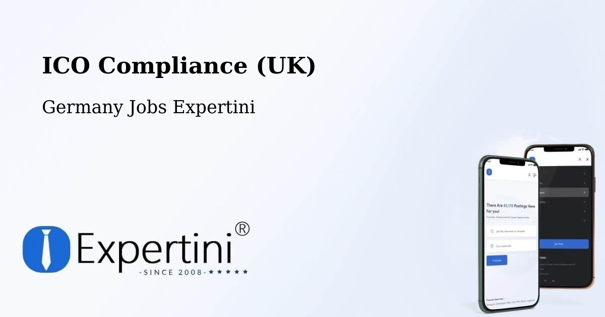 UK Data Protection & ICO Compliance – Lemwerder - Germany Jobs Expertini