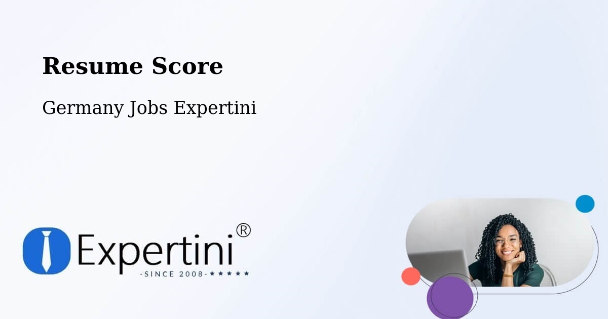 Resume Score & Job Description Match Tool – Lemwerder - Germany Jobs Expertini